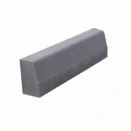 Bordure béton t2 larg.15cm haut.25cm long.1m classe u coloris gris Bordure béton t2 larg.15cm haut.25cm long.1m classe u coloris gris