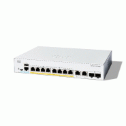 Cisco Catalyst 1300 Géré L2 Gigabit Ethernet (10/100/1000) Connexion Ethernet, supportant l'alimentation via ce port (PoE) Gris_0
