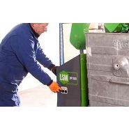 Compacteur et tasseur de bac BP660 à BP1100 LITRES pour plastiques