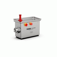Hachoir à viande professionnel inox – 100 kg/h – 550 W – tête amovible – 60 x 31 cm – Réf. AKS-SGS-BPKM.12M - AKS-SGS-BPKM.12M