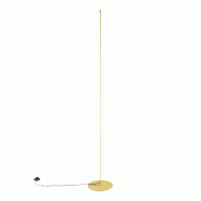 Lampadaire Ebony P/T Dimmable 28W LED 1100lm 3000K en aluminium finition or - Gea Luce - EBONY P/T - ORO_0