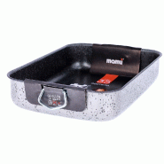 Mamù JANE2ROSXXXXXX20 Rôtissoire en aluminium antiadhésive, résistante aux rayures et sans PFOA, 20 cm - argenté aluminium JANE2ROSXXXXXX20