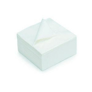 Serviettes de table jetables double épaisseur gaufrées 33 x 33 cm - Blanc - Lot de 100 Serviettes de table jetables double épaisseur gaufrées 33 x 33 cm - Blanc - Lot de 100