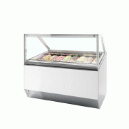 Vitrine ventilée pour glace MILLENNIUM ST16 (870 / 160 L) Blanc TEFCOLD