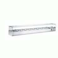 A.C.L - Présentoir réfrigéré à poser vitré droit 2000mm profondeur 335 mm - 3701647300221 A.C.L - Présentoir réfrigéré à poser vitré droit 2000mm profondeur 335 mm - 3701647300221