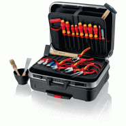 Assortiment d'outils BIG Basic Move électrique 24 pièces fourni avec coffret de transport rigide pour électricien KNIPEX Assortiment d'outils BIG Basic Move électrique 24 pièces fourni avec coffret de transport rigide pour électricien KNIPEX