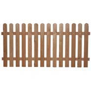 Clôture bressanone - clôtures en bois - pircher - dimension 200 x 79 cm