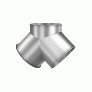 Culottes symétriques 90° - Divers diamètres, matériaux et épaisseurs disponibles