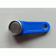Clé Dallas - Ibutton magnétique bleu - DS1990A-F5-MG-B