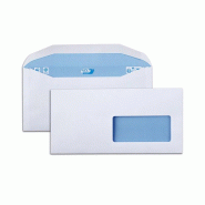 GPV Boîte de 1000 enveloppes Envel'matic blanches 114x229/C5-6, 80 g/m², avec fenêtre 45x100 à 20/20, gommées - 3250650025312