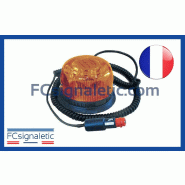 Gyrophare Gyroled orange embase magnétique prise allume cigare classe 1 flash STANDBY MERCURA 22309-01 Gyrophare Gyroled orange embase magnétique prise allume cigare classe 1 flash STANDBY MERCURA 22309-01