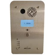 Interphone vidéo IP SIP en inox encastré - 1 bouton PMR - IPortier 1BP-AV-E Interphone vidéo IP SIP en inox encastré - 1 bouton PMR - IPortier 1BP-AV-E
