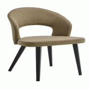 Mobiliara Lot de 2 Chaises Arthur Vert – Assise Mousse Haute Densité, Piètement Acier Époxy Paris, Design Contemporain - vert polyester A06600/01