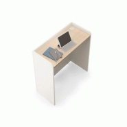 Comptoir d'accueil Image en bois blanc Comptoir d'accueil Image en bois blanc
