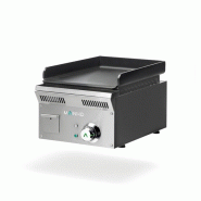 Plancha électrique ECO-LINE lisse en ACIER bruni - L300 | Mainho - ELP31EMN