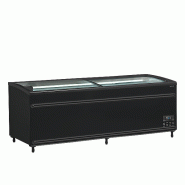 Réfrigérateur / congélateur de supermarché noir 584 L - Noir | Tefcold - SFI210B-CFVS
