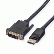 Roline câble displayport dp m - dvi m, lsoh, noir, 3 m_0