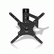 Support Haeger LED 23" à 50" large triple. Poids max : 25kg - noir WBT50017A