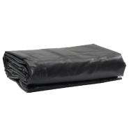 Vidaxl bâche noir 1,5x2,5 m 650 g/m² 156076