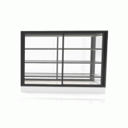 Vitrine chauffante INTEGRA à poser - Chaleur sèche - 1200 mm - H950 - IN120-90C | Sayl Barcelona- Accès Accès avant et arrière - 674005068428