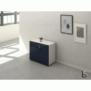 Armoire basse Luxury - Ofitres - Bleu