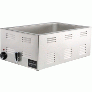Bain-marie avec robinet de vidange 1er prix gn 1sur1 sans le bac - P7476.0015