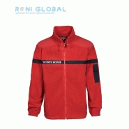 Blouson polaire sécurité incendie en polyester - CITY GUARD - 100% polyester, 400g/m², broderie sécurité incendie_0