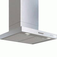 BOSCH Hotte Décorative Murale 60cm 400m3/h Inox DWB63BC30 - argenté 4242005530366