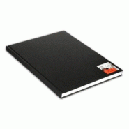 CANSON Lot de 6 Carnet 98 feuilles Art Book One 29,7x35,6 100g/m², reliure cousue, couv. Noire - 3148950064240