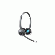 Cisco 562 Casque Sans fil Arceau Bureau/Centre d'appels USB Type-A Bluetooth Noir, Gris