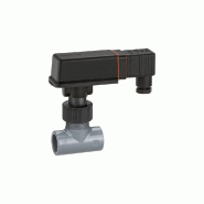 Contrôleur de débit avec embout de tube PVC - Modèle plastique avec raccord électrique - Type VKS Contrôleur de débit avec embout de tube PVC - Modèle plastique avec raccord électrique - Type VKS