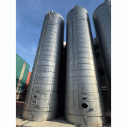 Cuve en acier inoxydable de 120.000 litres