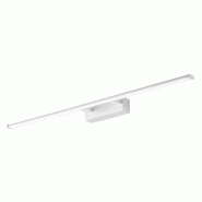 Fabas Luce Applique Murale Led Intégrée Nala 15W 1850Lm 3000K Ip44 En Métal Et Méthacrylate Blanc, Design Moderne Pour Intérieur Et Extérieur -