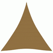 Helloshop26 - Voile toile d'ombrage parasol 160 g/m² PEHD 5 x 6 x 6 m taupe 02_0009332 - 3000503947762