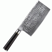 Hezhen - Couperet Damas (couteau de chef chinois) - Série B1Z Classic - multicolore B1Z-DC