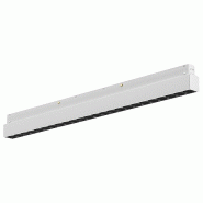 Module Led Linéaire 24W 3000K 2012Lm 48V Dimmable Pour Rail, Aluminium Blanc Mat, Faisceau 38° - Gea Luce - blanc GFA1281CD