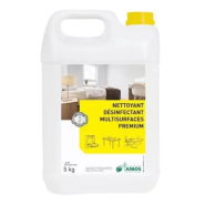 Nettoyant désinfectant bactéricide, fongicide, virucide pour multi- surfaces: toutes les surfaces modernes - Premium ANIOS