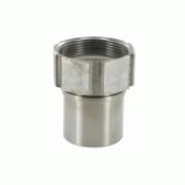 Raccord fileté femelle BSP à douille lisse - Inox - YRLTGPIX100 - DN 100 - G 4