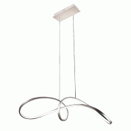 ROSSINI ILLUMINAZIONE Intreccio - Suspension Led 40W 4000K Nickel Satiné Ip20, Design Moderne - Groupe Rossini - Éclairage Intérieur Décoratif - I