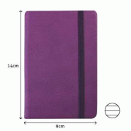 SMARTD Agenda 14x9cm Semi Cuir Violet 116 Flh - 5608011028249
