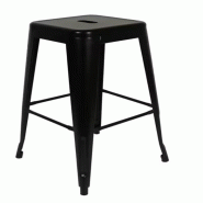Tabouret Tolix en Acier Galvanisé noir 750 x 400 x 400 mm | Gasfrit - tolix5