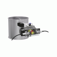 Vannes à clapet avec vérin rotatif pneumatique ATEX - Conception intérieure catégorie 1 G/D, extérieure catégorie 3 D