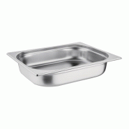 Bac Gastronorme inox GN 1/2 65mm - 325 x 65 x 265 mm - VOGUE - 0615402043670