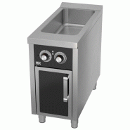 Bain marie électrique professionnel sur placard profondeur 930 mm r... - PBME9004E