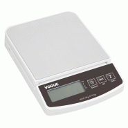 Balance électronique 3kg graduations 0,5g - 242 x 174 x 66 mm - VOGUE - 5050984797262