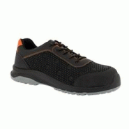 Chaussures de sécurité basses sans métal - légères RIDE S1P SRC noir|orange T.36 Parade - embout 200 joules - norme EN ISO 20345:2011 Chaussures de sécurité basses sans métal - légères RIDE S1P SRC noir|orange T.36 Parade - embout 200 joules - norme EN ISO 20345:2011