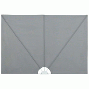 Helloshop26 - Auvent paravent store brise-vue latéral rétractable de patio jardin terrasse balcon protection visuelle écran 400 x 02_0007075 - 3000