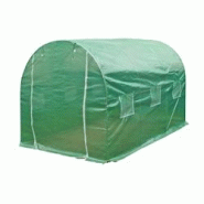 Helloshop26 - Serre de jardin châssis tubulaire 300 cm serre en film plastique vert 16_0001518 - 3000041231538 Helloshop26 - Serre de jardin châssis tubulaire 300 cm serre en film plastique vert 16_0001518 - 3000041231538