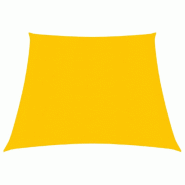Helloshop26 - Voile toile d'ombrage parasol 160 g/m² PEHD 3/4 x 3 m jaune 02_0009124 - jaune 3000488147768