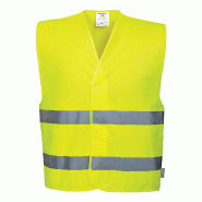 Portwest Gilet Double bande Jaune 4XL/5XL - XXXXL jaune multi-matériau 5036108141630